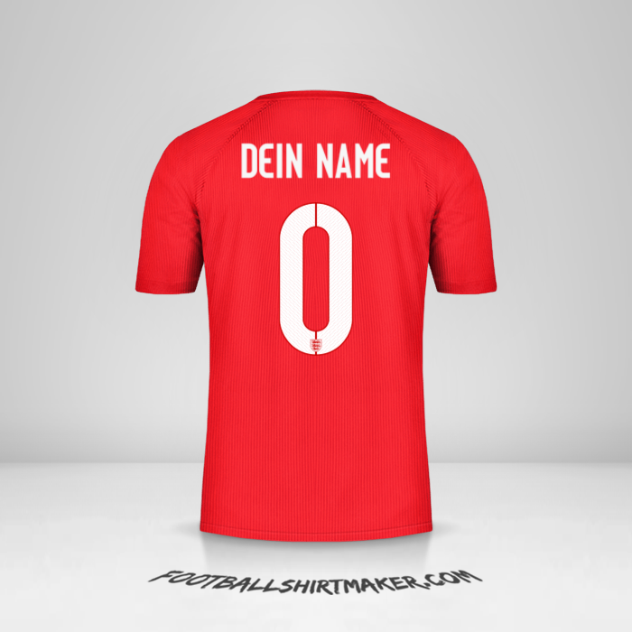 Trikot England 2014/15 II -  dein name - 0