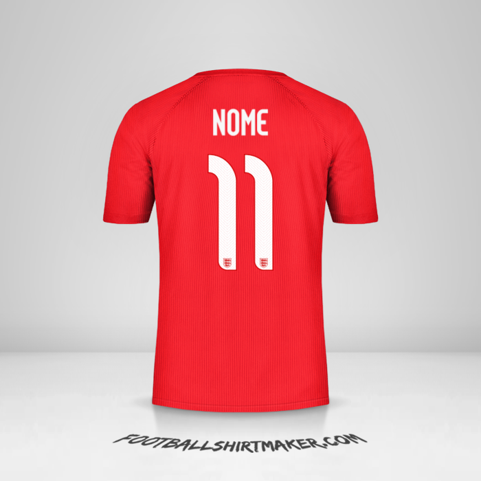 Camisola Inglaterra 2014/15 Alternativa -  nome - 11