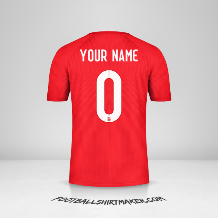 Jersey England 2014/15 II -  your name - 0