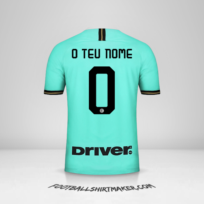 Camisola Inter 2019/20 II -  o teu nome - 0