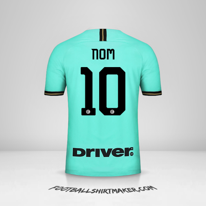 Maillot Inter 2019/20 Extérieur -  nom - 10