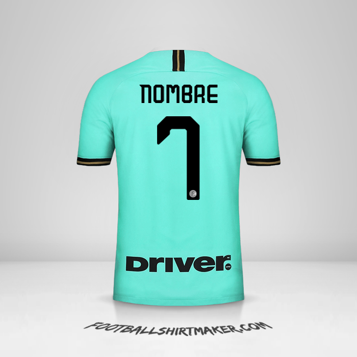 Jersey Inter 2019/20 Visita -  nombre - 7