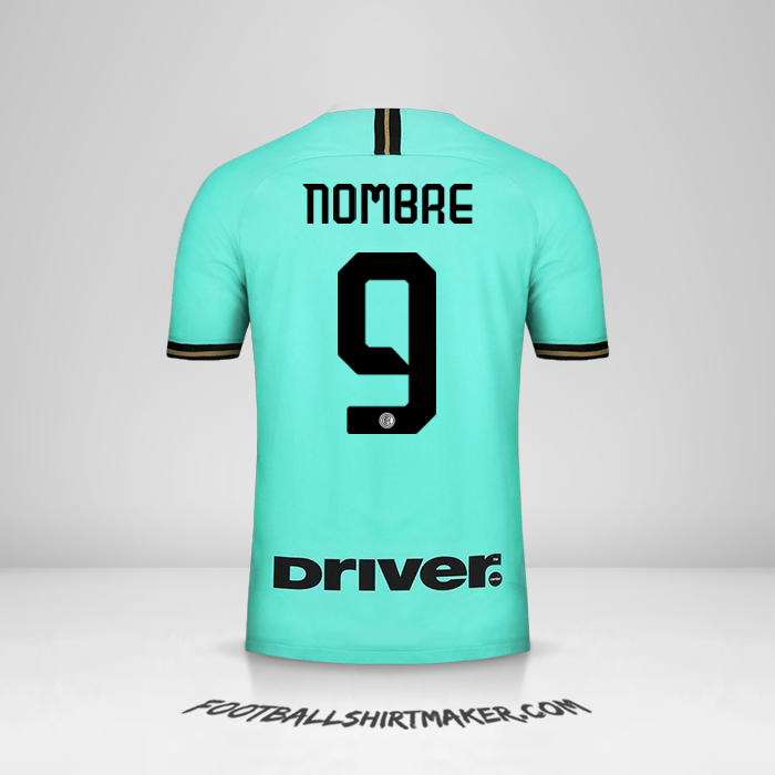 Jersey Inter 2019/20 Visita -  nombre - 9