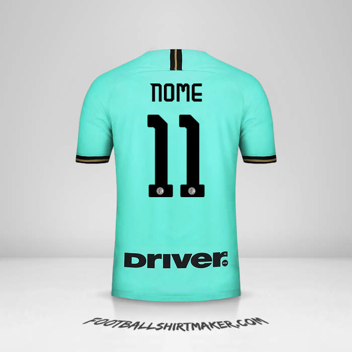 Camisola Inter 2019/20 Alternativa -  nome - 11