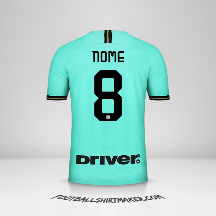 Camisa Inter 2019/20 Alternativa -  nome - 8