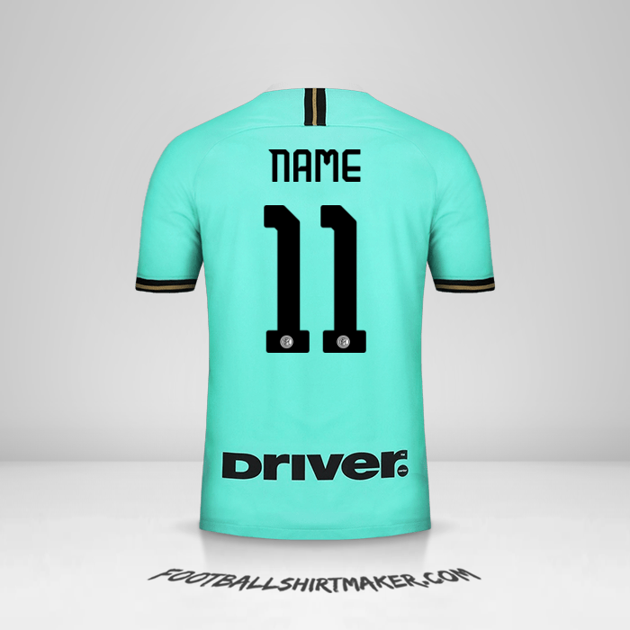 Shirt Inter 2019/20 Away -  name - 11
