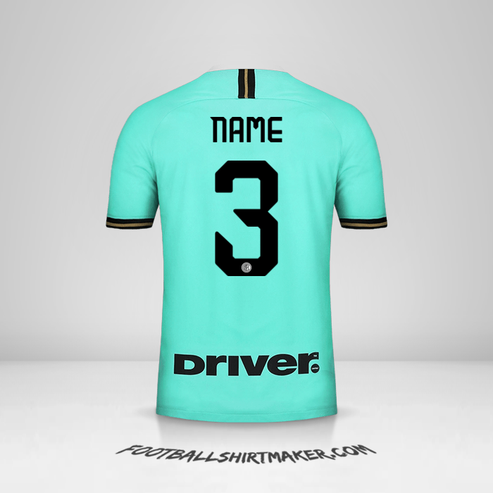 Shirt Inter 2019/20 Away -  name - 3