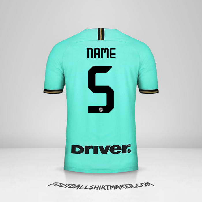 Trikot Inter 2019/20 Auswärts -  name - 5