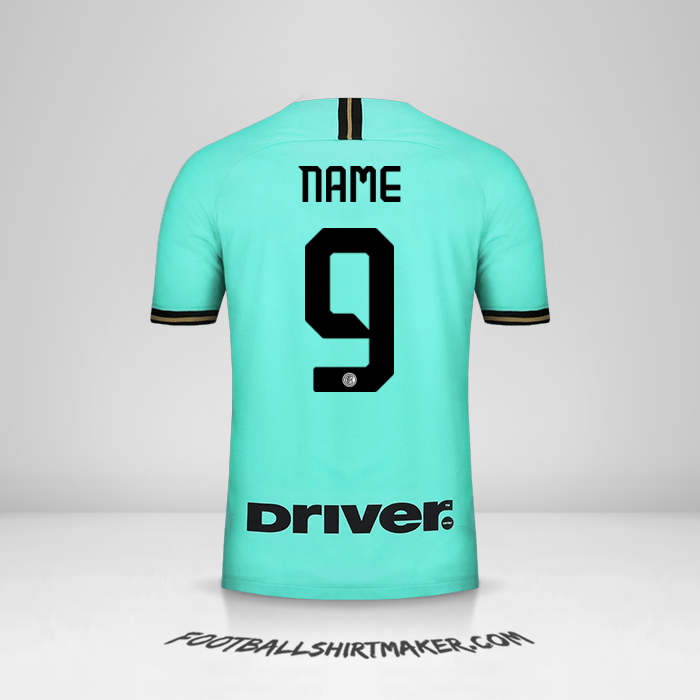 Shirt Inter 2019/20 Away -  name - 9