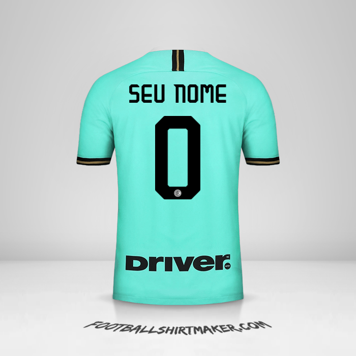 Camisa Inter 2019/20 II -  seu nome - 0