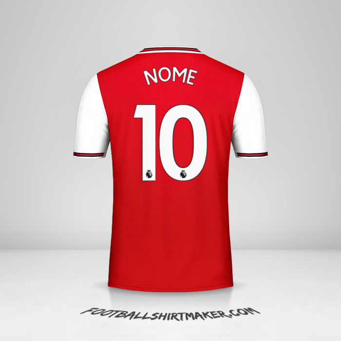 Maglia Arsenal 2019/20 -  nome - 10