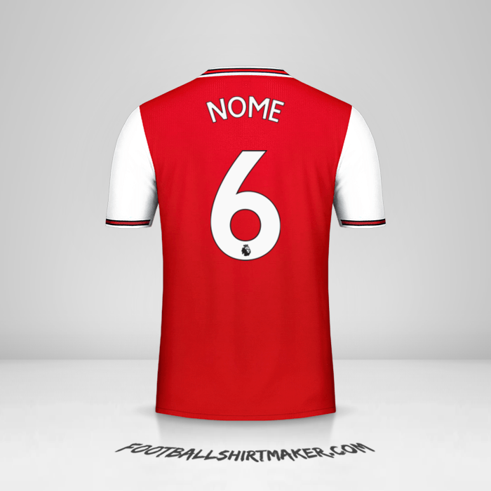Maglia Arsenal 2019/20 -  nome - 6