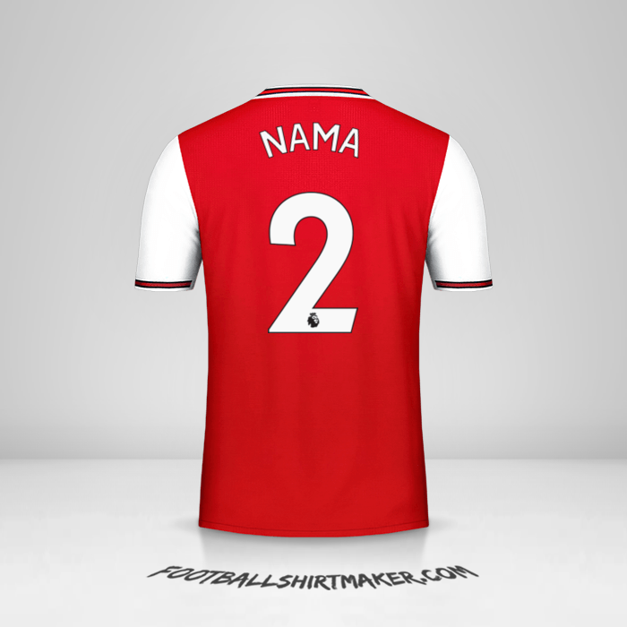 Jersey Arsenal 2019/20 -  nama - 2