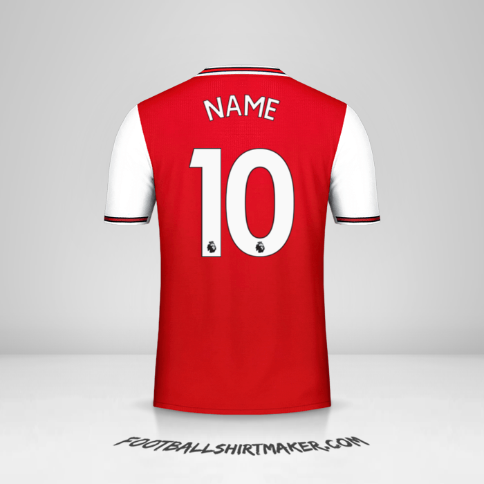 Shirt Arsenal 2019/20 -  name - 10