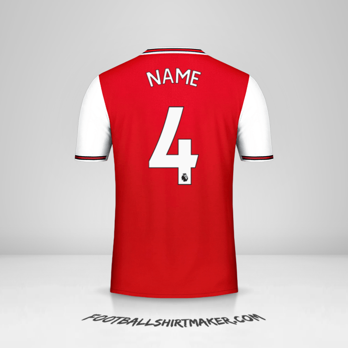 Trikot Arsenal 2019/20 -  name - 4