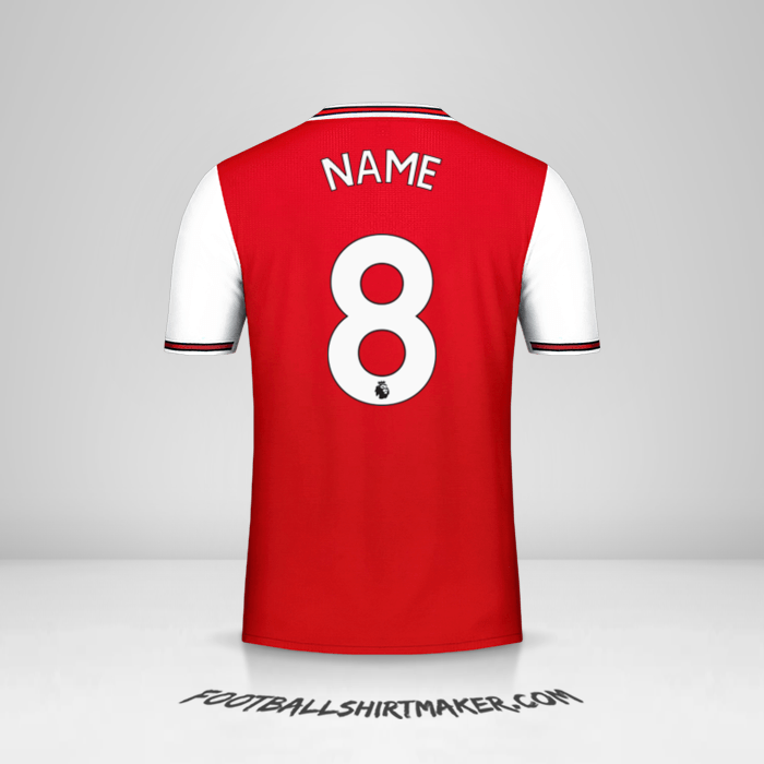 Trikot Arsenal 2019/20 -  name - 8