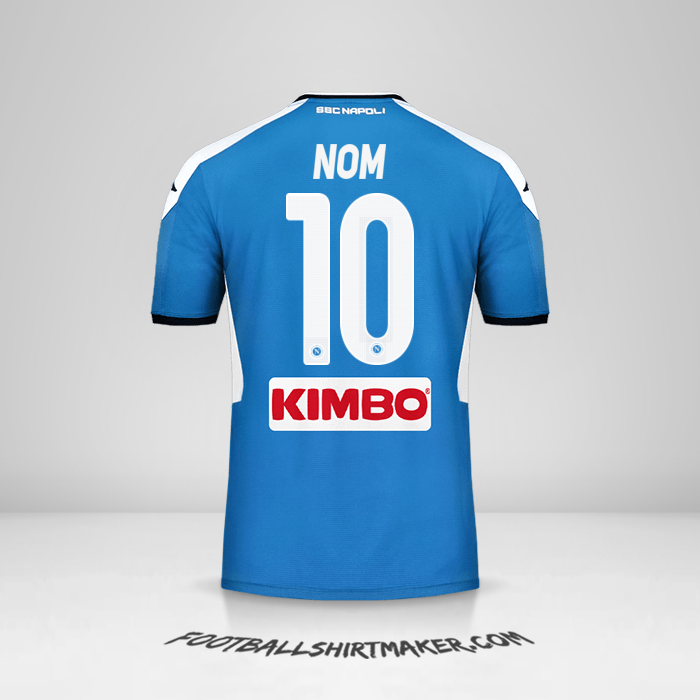 Maillot SSC Napoli 2019/20 -  nom - 10