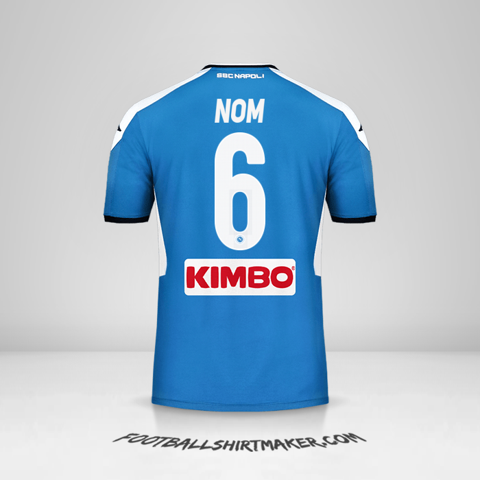 Maillot SSC Napoli 2019/20 -  nom - 6