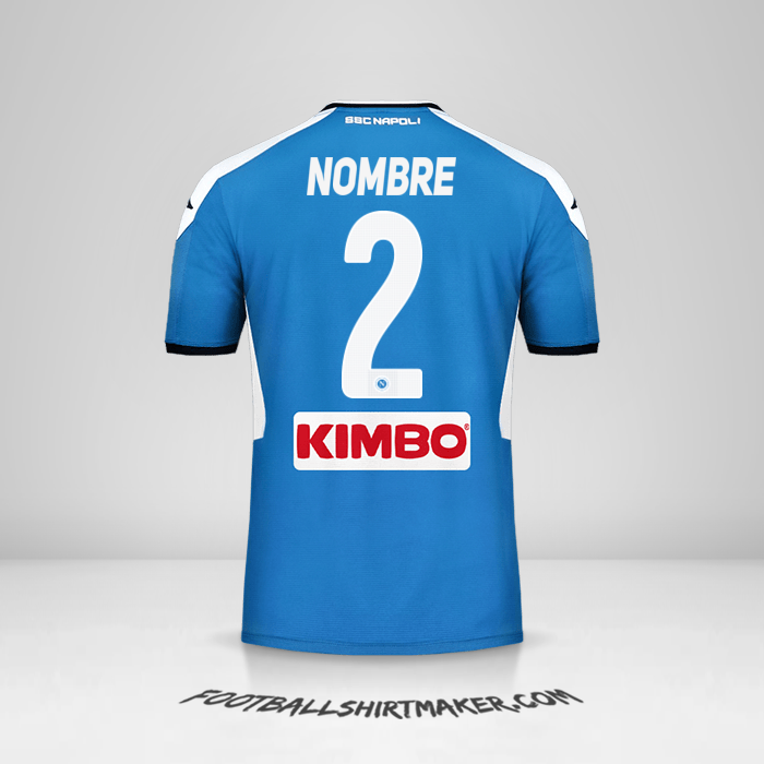 Jersey SSC Napoli 2019/20 -  nombre - 2