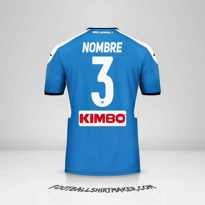 Jersey SSC Napoli 2019/20 -  nombre - 3
