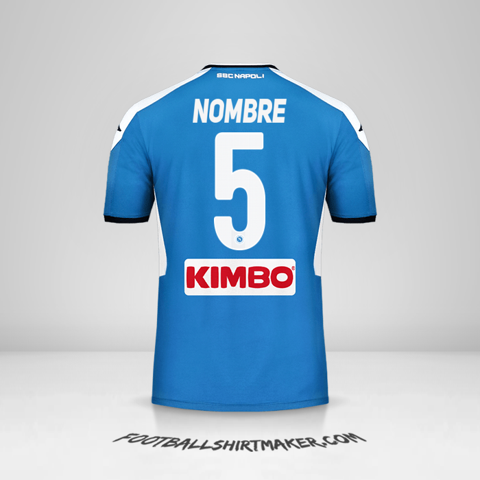 Jersey SSC Napoli 2019/20 -  nombre - 5