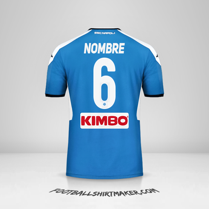 Jersey SSC Napoli 2019/20 -  nombre - 6