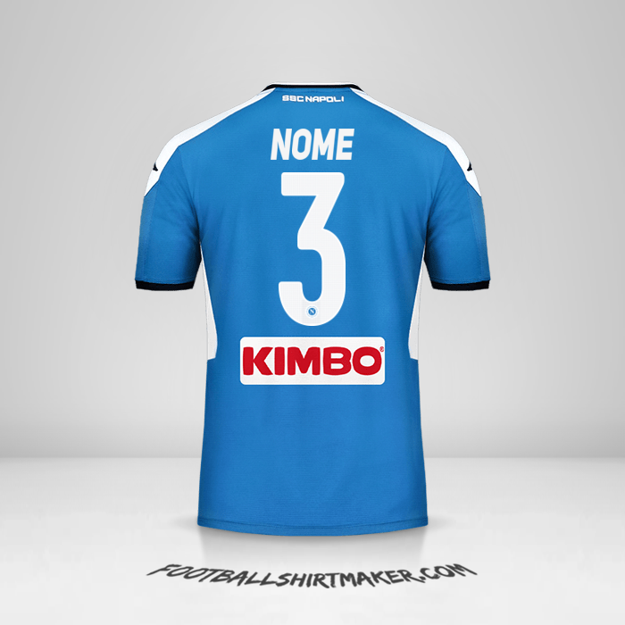 Maglia SSC Napoli 2019/20 -  nome - 3