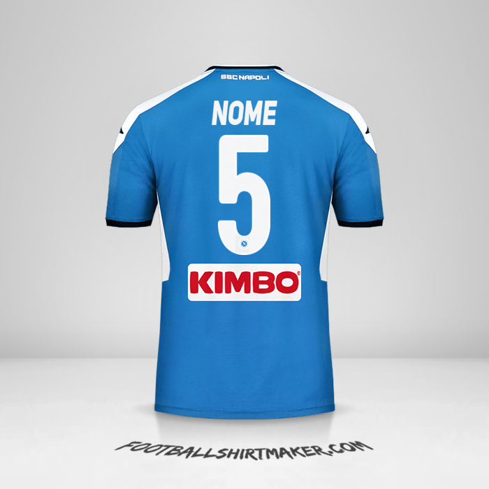 Camisola SSC Napoli 2019/20 -  nome - 5