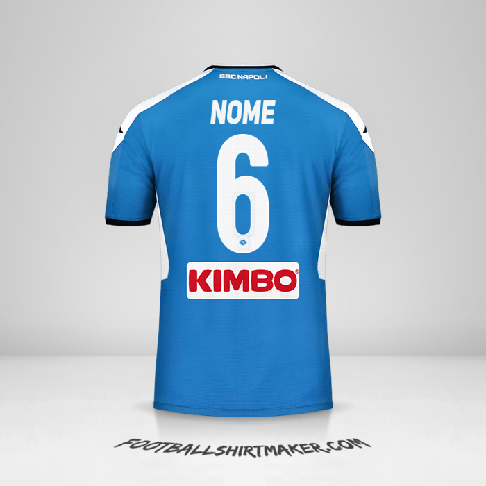 Camisola SSC Napoli 2019/20 -  nome - 6