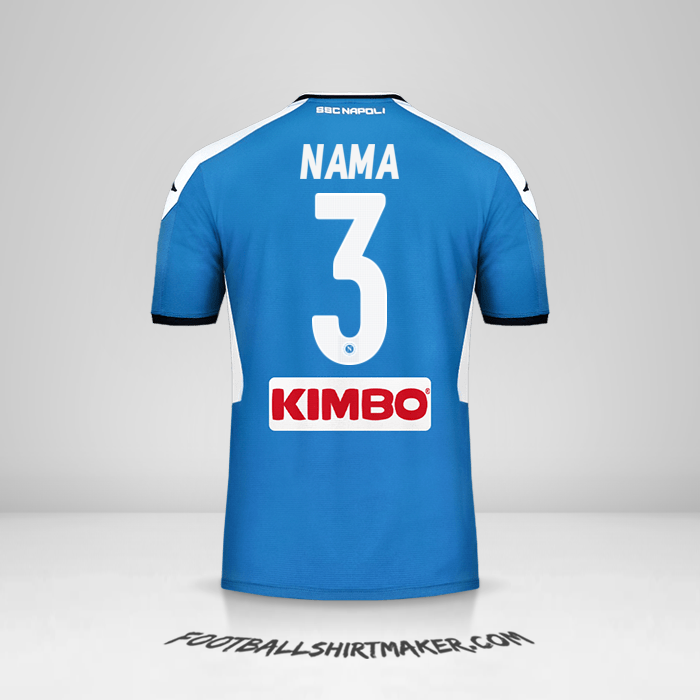 Jersey SSC Napoli 2019/20 -  nama - 3
