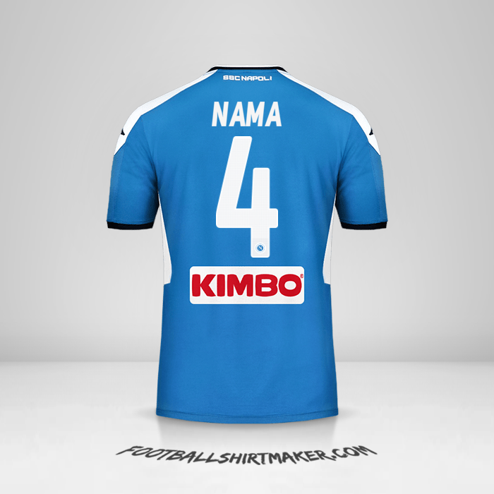 Jersey SSC Napoli 2019/20 -  nama - 4