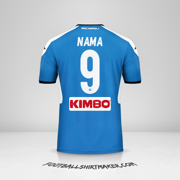 Jersey SSC Napoli 2019/20 -  nama - 9