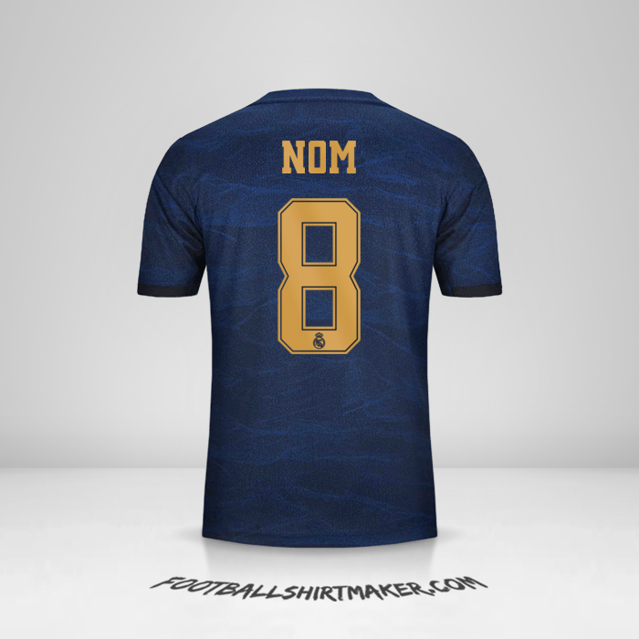 Maillot Real Madrid CF Cup 2019/20 Extérieur -  nom - 8