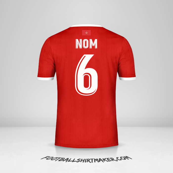 Maillot Maroc AFCON 2019 -  nom - 6