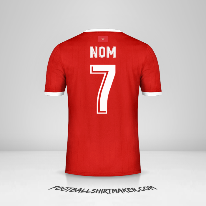Maillot Maroc AFCON 2019 -  nom - 7