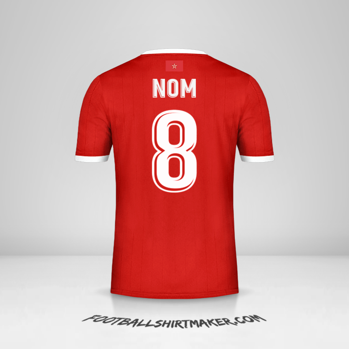 Maillot Maroc AFCON 2019 -  nom - 8