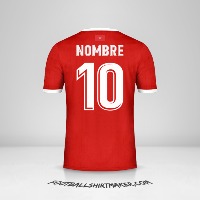 Jersey Marruecos AFCON 2019 -  nombre - 10
