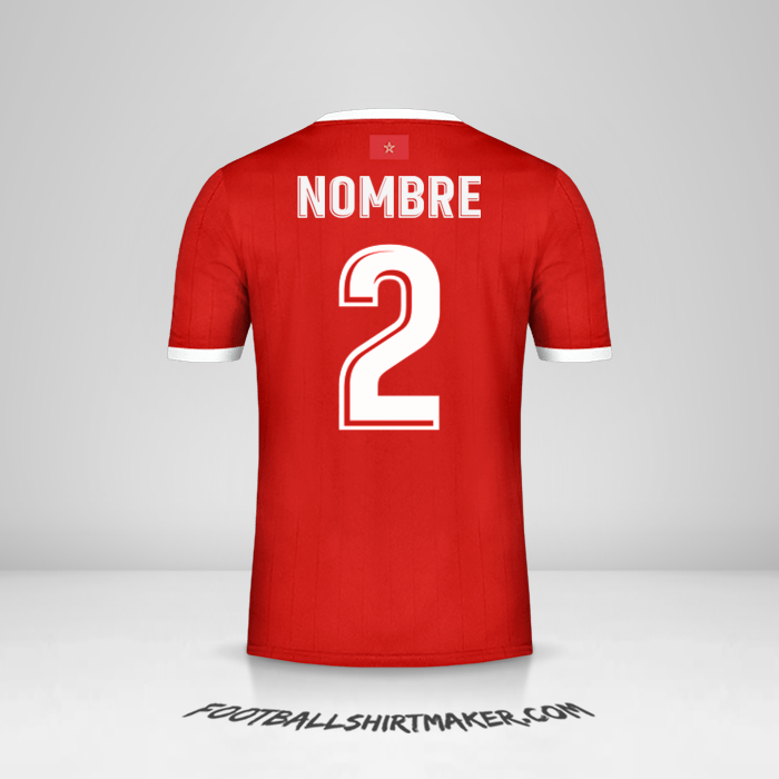 Camiseta Marruecos AFCON 2019 -  nombre - 2