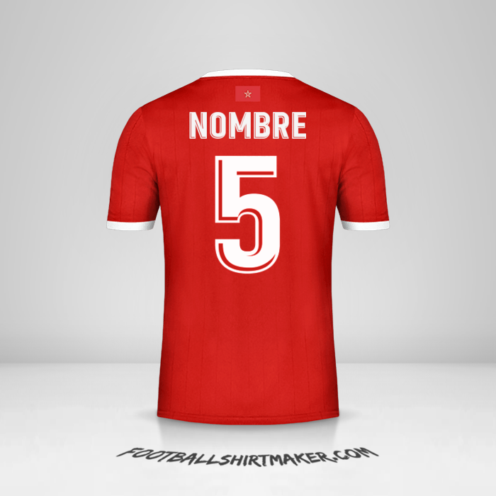 Jersey Marruecos AFCON 2019 -  nombre - 5