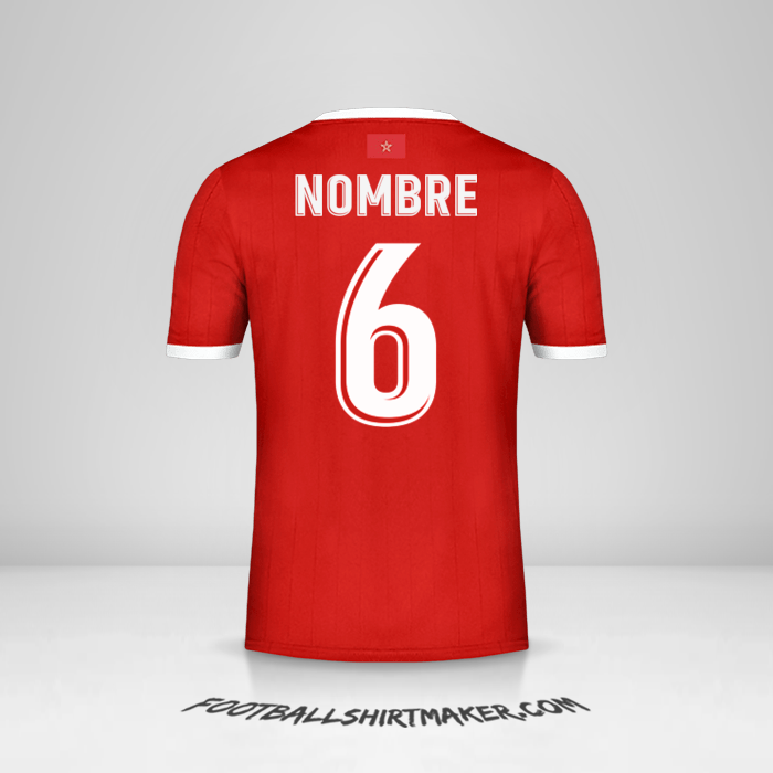 Jersey Marruecos AFCON 2019 -  nombre - 6