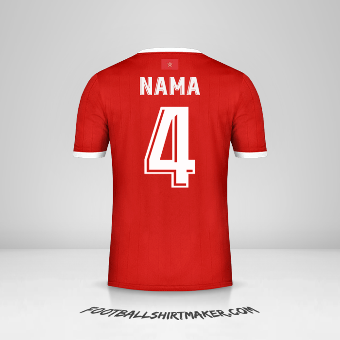 Jersey Maroko AFCON 2019 -  nama - 4