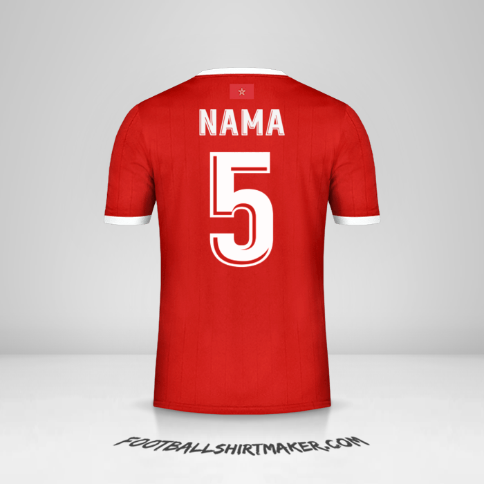 Jersey Maroko AFCON 2019 -  nama - 5