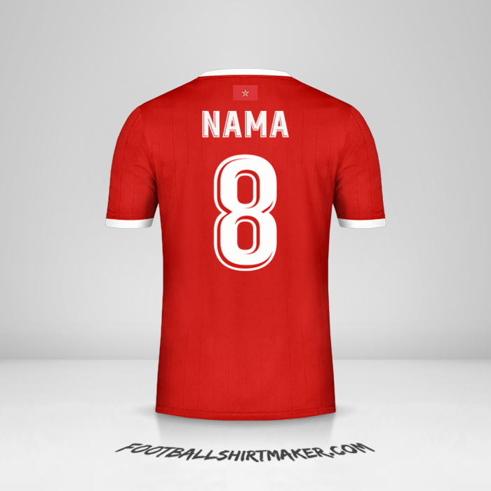 Jersey Maroko AFCON 2019 -  nama - 8