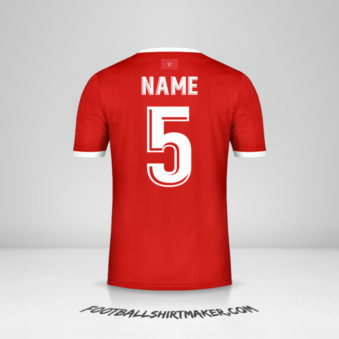 Trikot Marokko AFCON 2019 -  name - 5