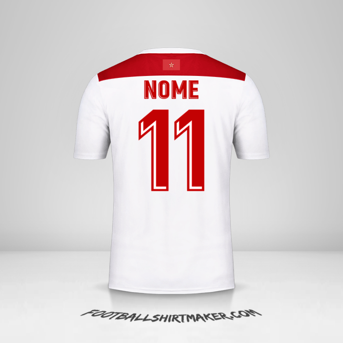 Maglia Marocco AFCON 2019 Seconda -  nome - 11