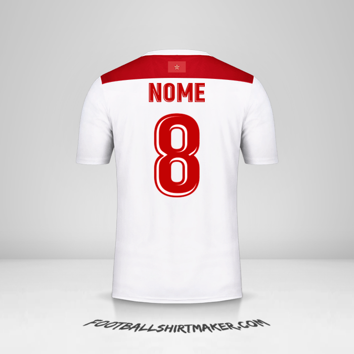 Maglia Marocco AFCON 2019 Seconda -  nome - 8