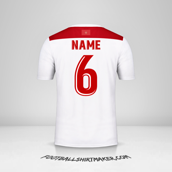 Shirt Morocco AFCON 2019 Away -  name - 6