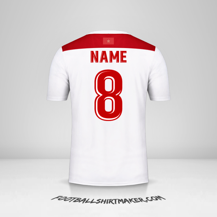 Shirt Morocco AFCON 2019 Away -  name - 8
