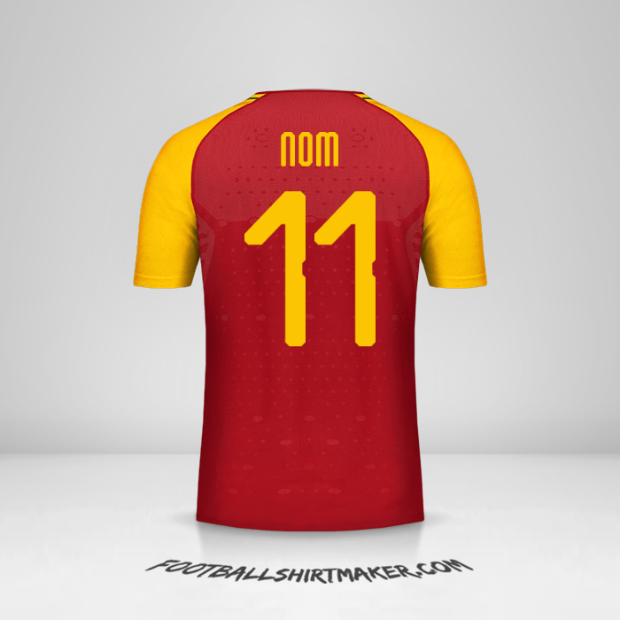 Maillot Ghana 2018/19 -  nom - 11