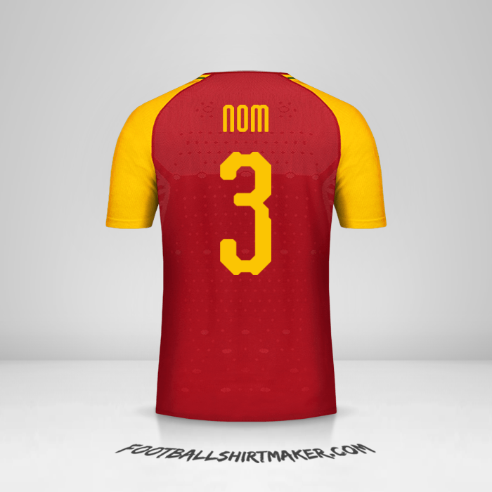 Maillot Ghana 2018/19 -  nom - 3